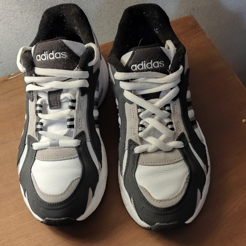 Adidas Monochrome Athletic Shoes